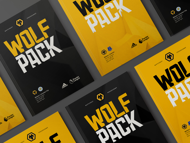 Wolves足球俱樂部品牌標(biāo)志vi設(shè)計(jì)