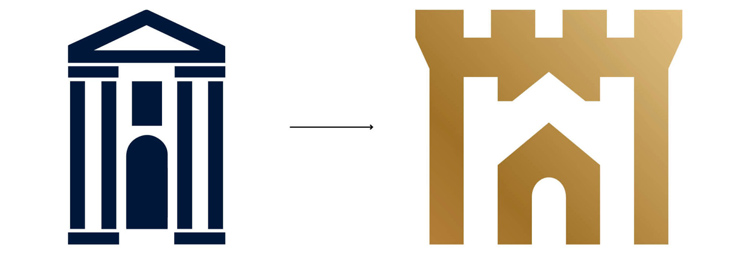 歷史建筑協(xié)會(huì)品牌形象設(shè)計(jì)，獨(dú)特建筑靈感